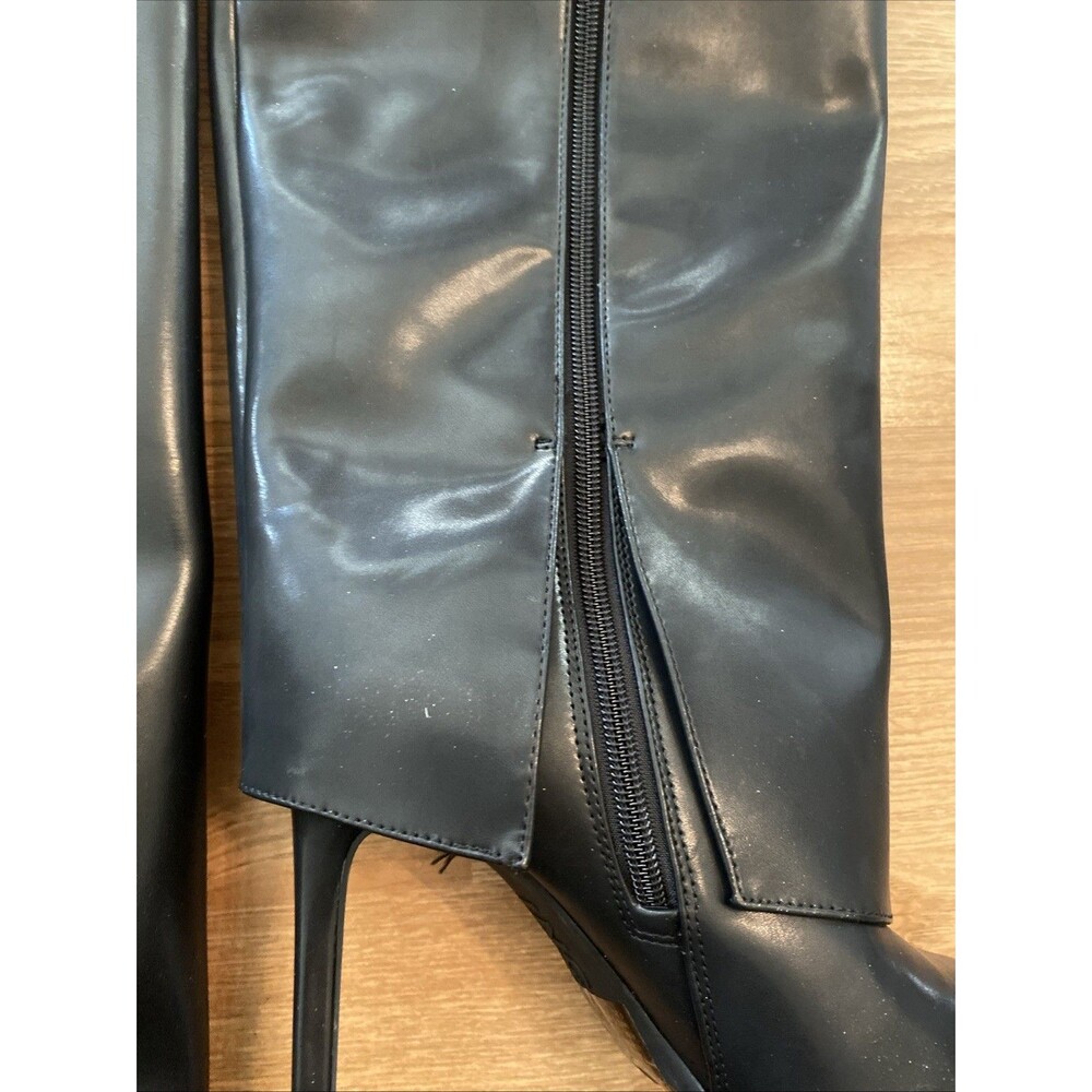 I.N.C. International Concepts Skylar Fold Over Cuffed Knee High Boots Size 6M - Picture 6 of 11